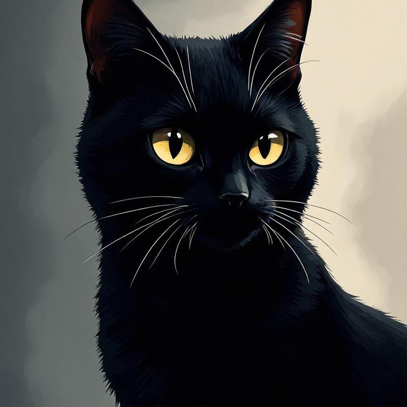 黑猫名字招财(黑猫取名100个)