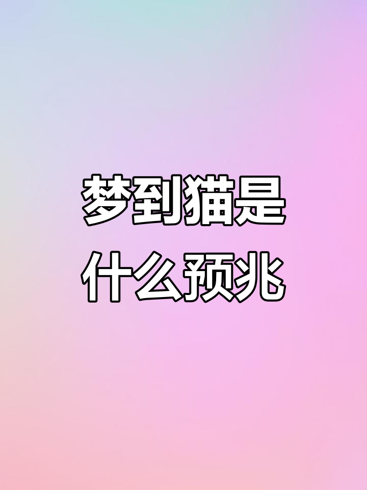 家里进猫代表什么预兆(猪来穷,狗来富,猫来开当铺什么意思) 家里进猫代表什么预兆(猪来穷,狗来富,猫来开当铺什么意思)