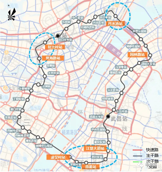 武汉12号线地铁线路图(武汉12号线地铁线路图起点和终点)