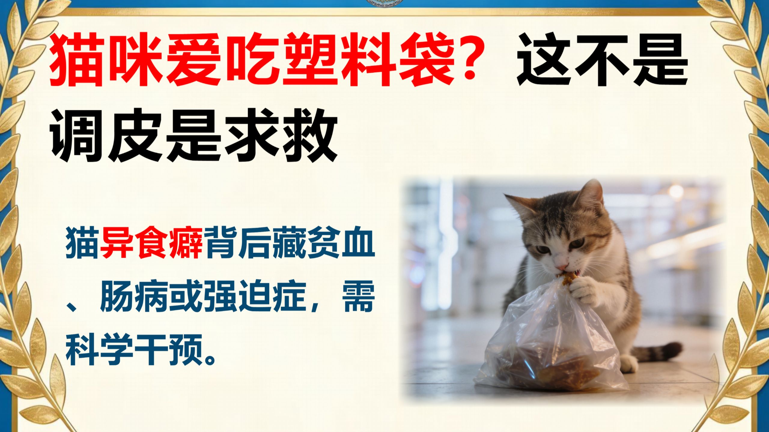 猫咪吃塑料袋是为什么(猫为什么吃塑料袋怎么办) 猫咪吃塑料袋是为什么(猫为什么吃塑料袋怎么办)