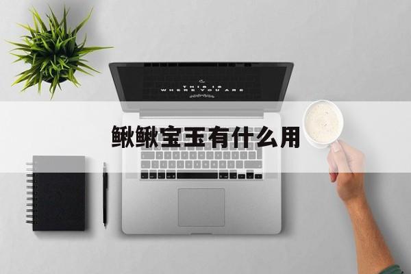 关于鳅鳅宝玉有什么用的信息